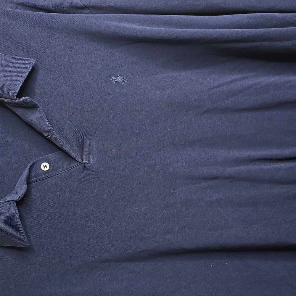Polo Ralph Lauren Men's Blue Long Sleeve Polo Shirt Large - Picture 6 of 10